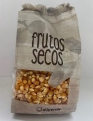Envase del producto afectado por la alerta ES2025/728